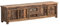 Woodkings TV-Bank Sumatra | Altholz Lowboard 185x50x40 cm | Fernsehbank für Wohnzimmer | Bank rustikal mit 4 Türen & 2 Schubladen