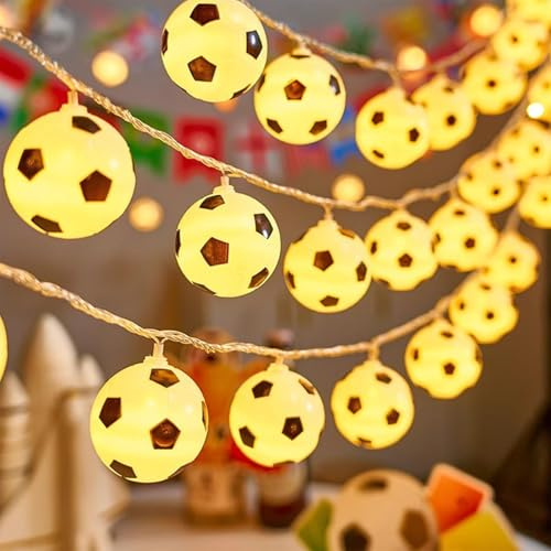 1,5 m 10 LED ljuskedja batteridriven – glob design för barnrum, temafest, jul, inredning och festdekoration