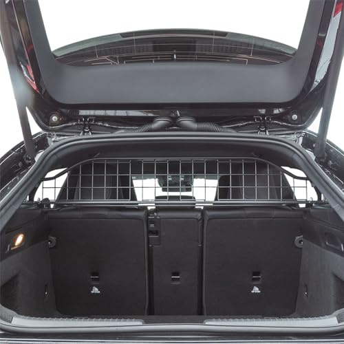 Grille pour Chien Travall pour Mercedes-Benz CLA (2019-) Protection du Coffre pour Le Transport de Chiens, Protection des Bagages, Grille en Acier Robuste pour Voiture