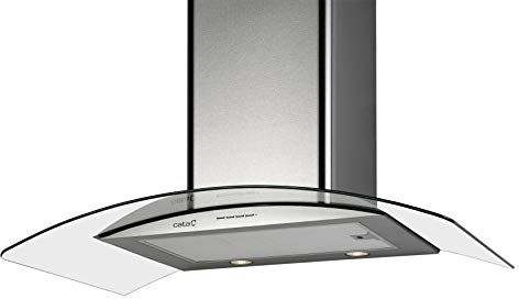 CATA Gamma 700 de plafond acier inoxydable 700 m³/h c – Hotte 700 m³/h, canalizado, d, b, 58 dB, 50 dB)
