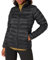 Amazon Essentials Women's Lightweight long-sleeved, water-resistant, packable puffer jacket (available in plus size), Black, S