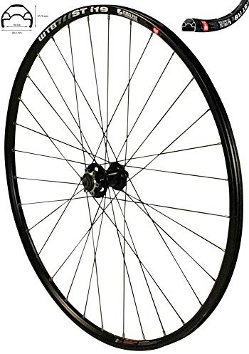 Redondo 27,5 Zoll Vorderrad Laufrad Fahrrad WTB Felge Schwarz für Scheibenbremse