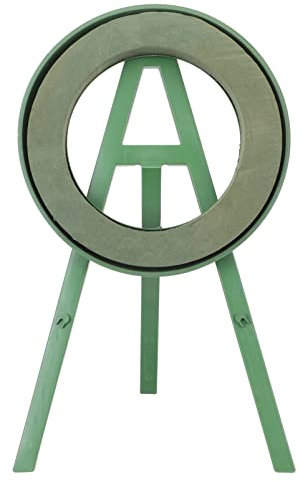 Cabilock 1pezzi Supporto in Plastica Per Ghirlande Accessorio Per Negozio Di Fiori Supporto Per Treppiede Materiale Per Culto Per Decorare Casa Giardino Porta Balcone