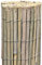 AQS INTERNATIONAL - Natural Bamboo Slatted Fence - Garden Privacy Thick Screening, Bamboo Fencing Screen Panel, Shield Fence Patio, Garden, Wind/Sun Protection (1.2m x 4m)