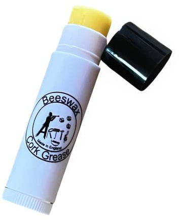 Premium Beeswax Cork Grease 10ml Easy To Apply Tube | Effective Lubrication for Clarinet, Sax, Oboe & Bassoon Corks | Old & Original Recipe | Sourced, Handmixed & Hand-packed in the UK by ARTIE LONDON