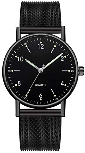 Montre à quartz senior avec cadran en acier inoxydable pour femme, G, taille unique