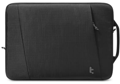 tomtoc Slim & 360° Protective Laptop Sleeve for 14 MacBook Pro M5 Pro/Max | (2026) A3426 A3427 A3434, M4/M3/M2/M1, Water-Resistant Case Bag with CornerArmor, Fits 13.8-inch Surface Laptop AI PC