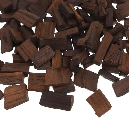 ULTECHNOVO Chips de Roble para Añejamiento de Whisky y Vino Tinto Astillas de Madera Natural para Uso en Elaboración Casera de Bebidas