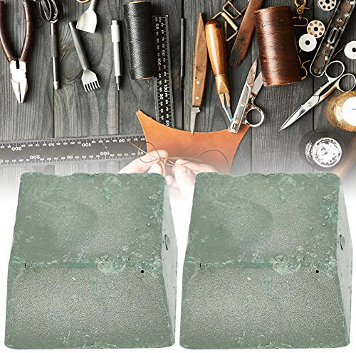 Hidyliu 2st Grön Kniv Polerpasta 30 G Högraffinerat Slipmedel för Gör-det-själv-läderhantverk och Metallverktyg