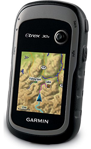 Garmin eTrex 30x, Handheld GPS Navigator with 3-axis Compass, Enhanced Memory and Resolution, 2.2-inch Color Display, Water Resistant