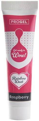 Colorant alimentaire professionnel Rainbow Dust ProGel, Framboise 25 g