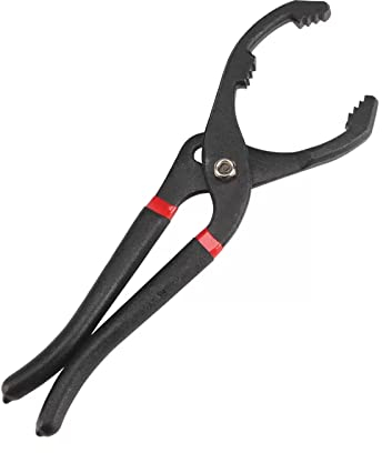 Nizirioo Chiave Filtro Olio Auto: Pinza per Filtro Olio Regolabile, Chiave Filtro Olio con Impugnatura Antiscivolo per Filtri Olio da Ø 55mm a Ø 110mm