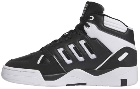 adidas Herren Midcity Mid Shoes Basketball-Schuhe, core Black/Cloud White/Crystal White, 46 EU