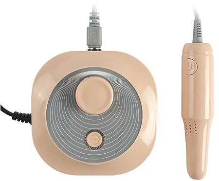 Torno para Uñas, Máquina de manicura profesional, taladro eléctrico for uñas, fresadora de uñas, máquina pulidora, enrutador de manicura, nuevo diseño de moda para Salón DIY Principiantes Mujeres Niña