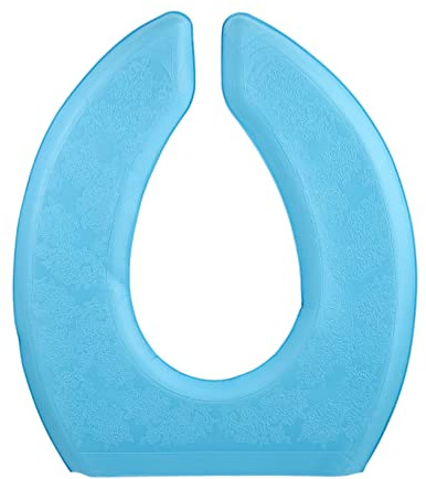 Beavorty Cojín De Asiento Para Inodoro Eva Autoadhesivo Acolchado Funda Redonda Cómoda y Cálida Para Baño Familiar Lavable y Reutilizable Protección Frío Invierno