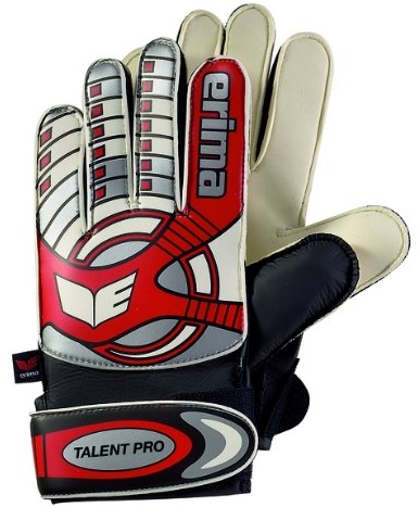 erima Torwarthandschuhe TALENT PRO (white/silver/r