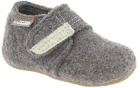 Living Kitzbuhel Unisex Baby Babyklettschuh Krabbel-& Hausschuhe, Braun (Hellbraun 260), 21 EU