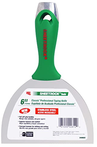 USG Sheetrock Classic Joint Knife (6-Inch, Stainless Steel)
