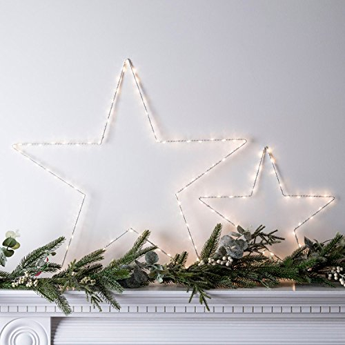 2er Set Osby LED Sterne Timer Lights4fun