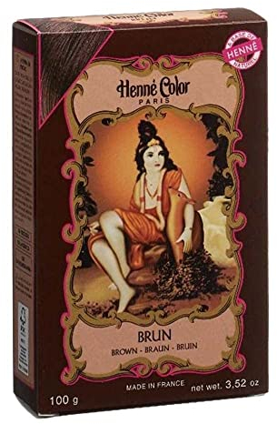 Henna Brown Colour Powder Dye, 100 g