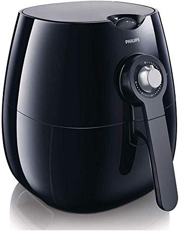 Philips Air Fryer with Rapid Air Technology for Healthy Cooking, Baking and Grilling, Plastic, 1425 W, Black, HD9220/20