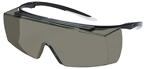 Uvex super F OTG - Schutzbrille für Brillenträger - Überbrille - beidseitig extrem kratzfest und chemikalienbeständig