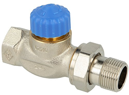 Heimeier Thermostat-Ventilunterteil 1/2 Durchgang vernickelt 2242-02.000