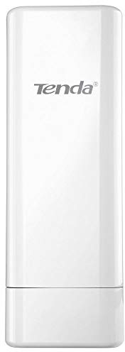 Tenda O6 Point d'Accès Extérieur Wi-Fi 5GHz 867Mbps, Outdoor Point d'accès avec 16dbi Directional Antenna, 10+km Transmission Range, Waterproof, 6KV Lightning Protection
