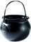Smiffys Kessel, Schwarz, 13 cm hoch Halloween