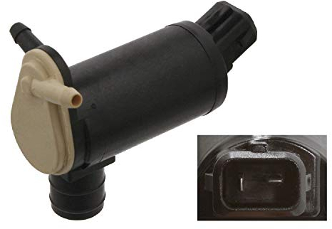 febi bilstein 06084 Waschwasserpumpe für Scheibenreinigungsanlage, 1 Stück