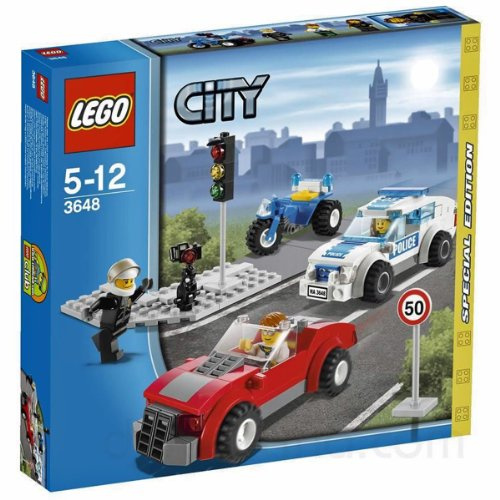 Lego City - 3648 - Jeu de Construction - La poursuite policière - Edition spéciale -