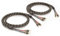VIABLUE SC-4 Silver-Series Single-Wire Lautsprecherkabel | Länge: 2X 1,5 m | Ausführung: Single-Wire | Anschlüsse: T6s Bananenstecker