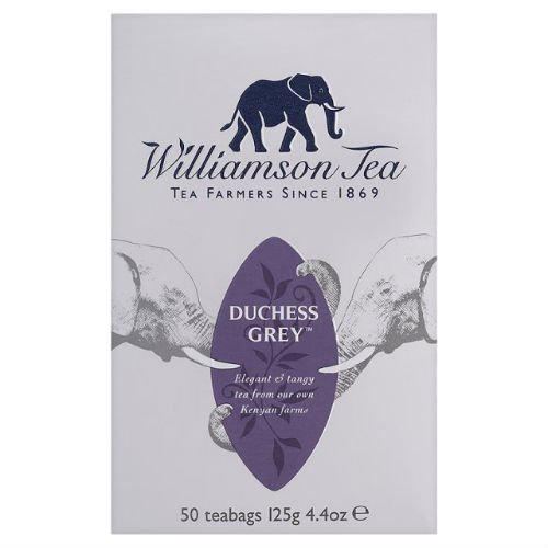 Williamson Duchess Grey Tea Bags - Pack of 3 (50 Tea Bags Each) - Classic Earl Grey Blend for Tea Enthusiasts