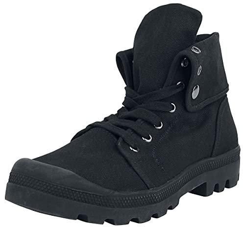 Brandit Military Canvasboot High Unisex Boot schwarz EU39 Baumwolle Festival, Rockwear