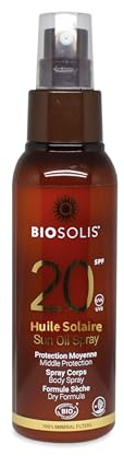 Biosolis Bio Sonnenöl Spray LSF 20, 100 ml