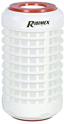 Ribitech 05421 Cartouche Lavable 5 Pouces Anti Boue Blanc