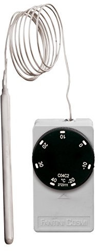 Fantini Cosmi C04C2 Termostati a Capillare e Bulbo, Montaggio a Distanza