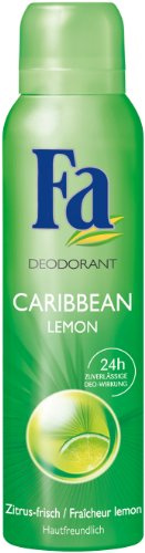 Fa Caribbean Lemon Lot de 6 déodorants en spray 150 ml
