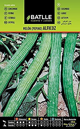 Semillas Batlle Pepino ALFICOZ Melón Serpiente