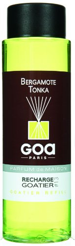Goa 25913 Diffuseur Recharge Goatier Bergamote Tonka 250 ML