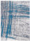 Andiamo 1100466 Cote D'Azur Teppich, Polypropylen, hellgrau / türkis, 170 x 120 x 0,8 cm