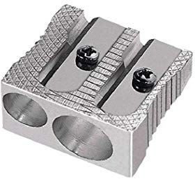 M+R Spitzer Keilform doppelt Material Magnesium für Stifte 8,2 mm-11,2 mm Doppelspitzer 1 Stück