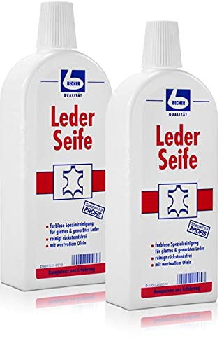 2x Dr. Becher Leder Seife 500 ml