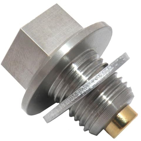 GoldPlug M12x1.25 | Made in USA | Stainless Magnetic Drain Plug | Fits All Toyota, Nissan, Lexus, Infiniti | AP03 | Includes SW03 Washer |