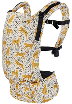 Tula Explore Classic Babytrage für Neugeborene ab Geburt, 3-in-1 Baby-Tragetasche Bauchtrage Rückentrage Ergonomisch (3,2 - 20,4 kg), Prowl