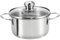Kopf Mini Induktion Kochtopf Parvus, Ø 14 cm, Höhe 7,5 cm, 1 Liter, Edelstahl