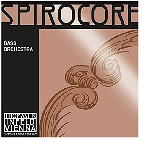 Thomastik Corde per Contrabbasso Spirocore nucleo spirale accordo d'orchestra Set 3/4 dolce per misura 1040-1060 mm / 41-41.7