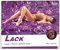 Fetish Collection Lackbettlaken - verführerisches Lacklaken für Paare, glänzendes Bettlaken für lange Nächte mit dem Partner, lila