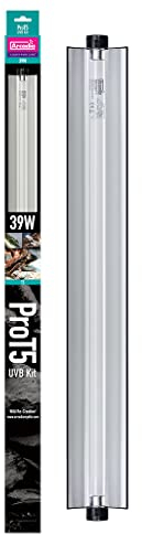 Arcadia - ProT5® UVB Dragonlamp - 14% UVB - 39 Watt - Includes Quality Electronics, Removable Reflector & A High Output T5 UVB Lamp - Easy To Fit & Use - Sleek Design