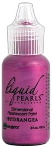 Ranger LPL-28161 Liquid Pearls Glue Paint, Hydrangea, 0.5 oz